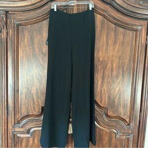 Herve Leger Black Wide Leg Pants
